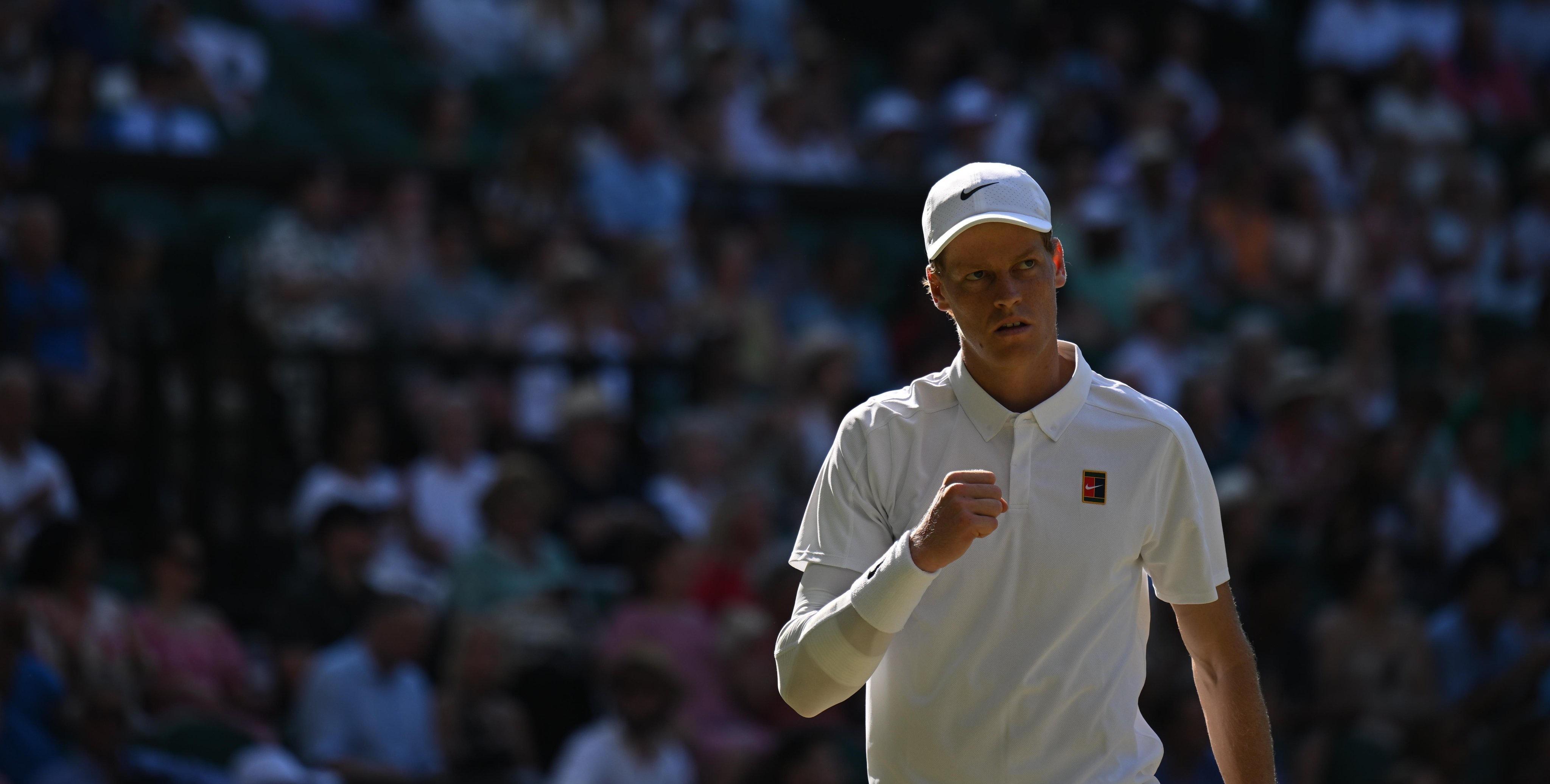 温网绝杀拉沃尔杯,辛纳统治全场 温网绝杀拉沃尔杯,辛纳统治全场